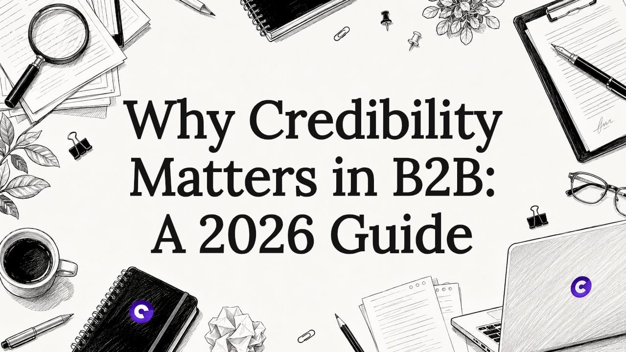 Why Credibility Matters in B2B: A 2026 Guide