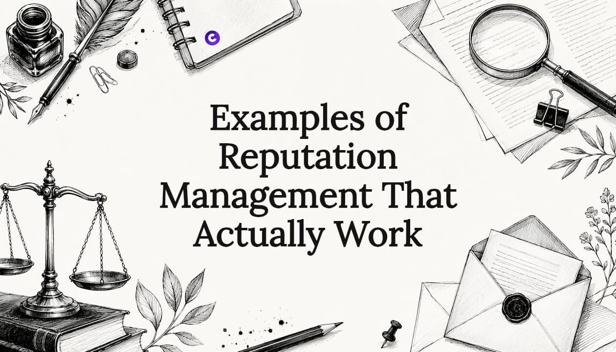 Examples of Reputation Management That Actually Work