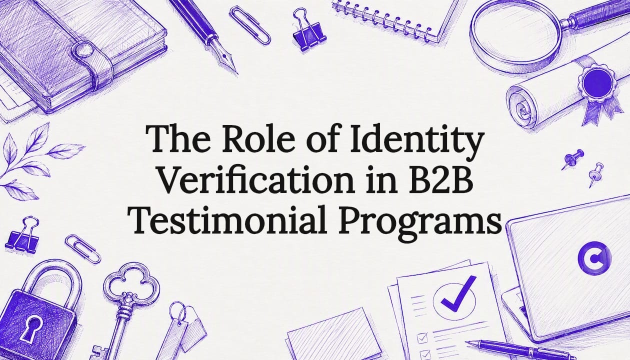 The Role of Identity Verification in B2B Testimonial Programs