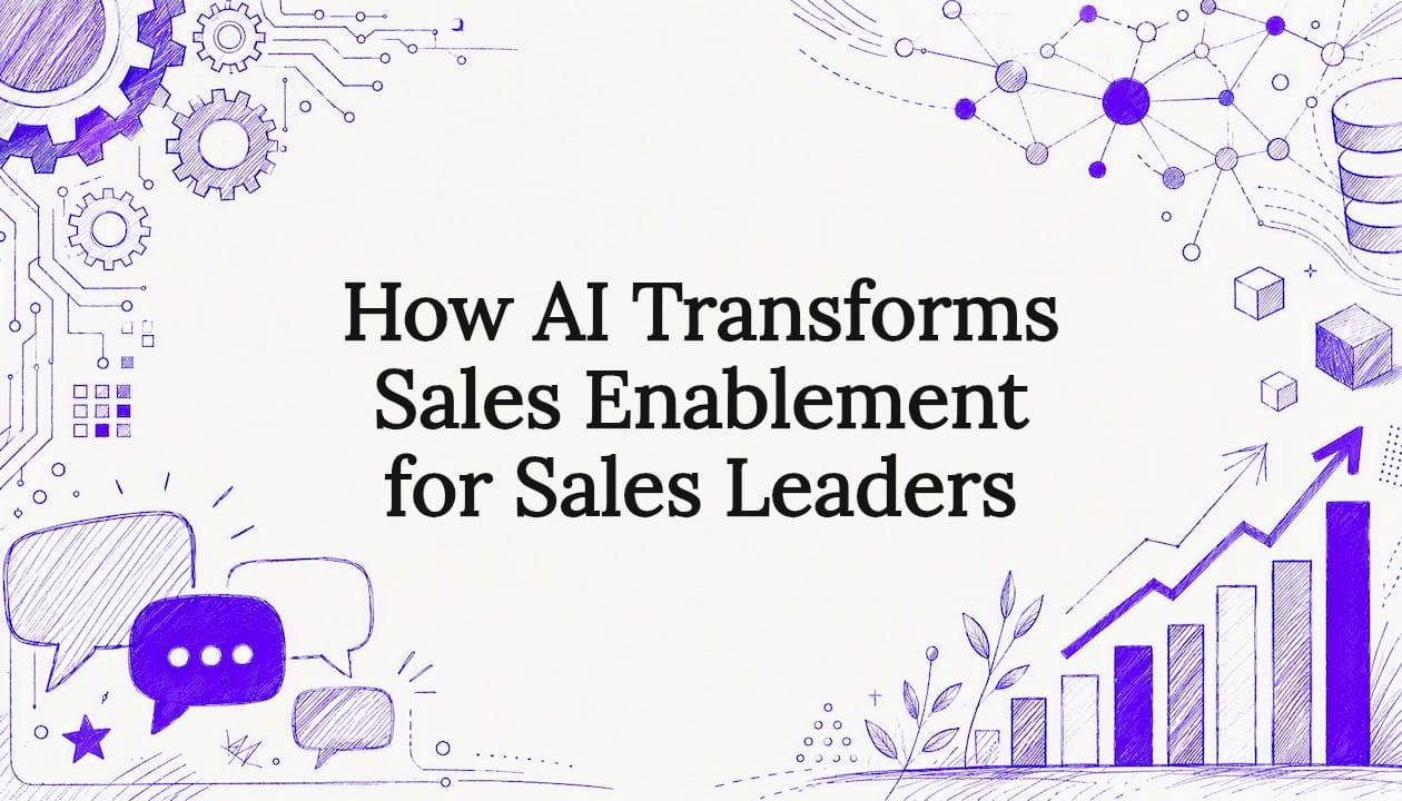 How AI Transforms Sales Enablement for Sales Leaders