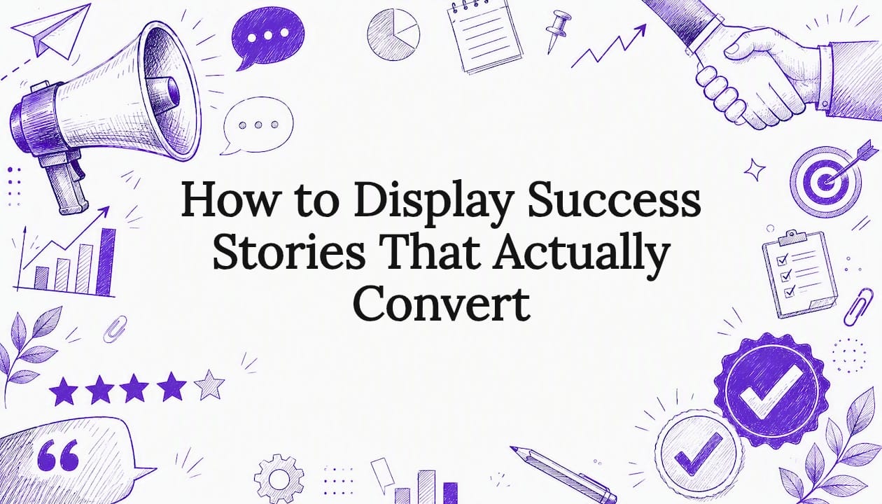 How to Display Success Stories That Actually Convert