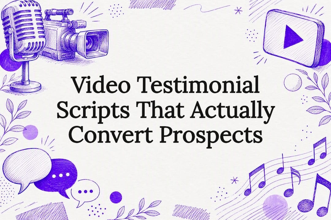 Video Testimonial Scripts That Actually Convert Prospects