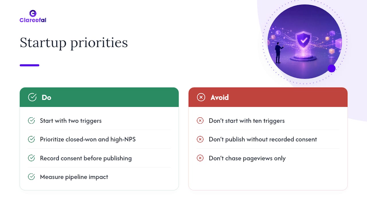 What I'd Prioritize If I Were Starting Today — overview diagram