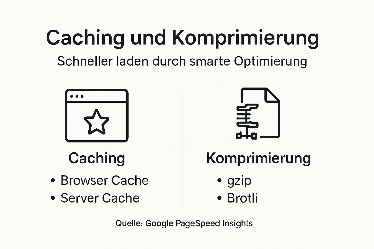 Übersicht: So verbessern Caching und Komprimierung die Performance von Websites
