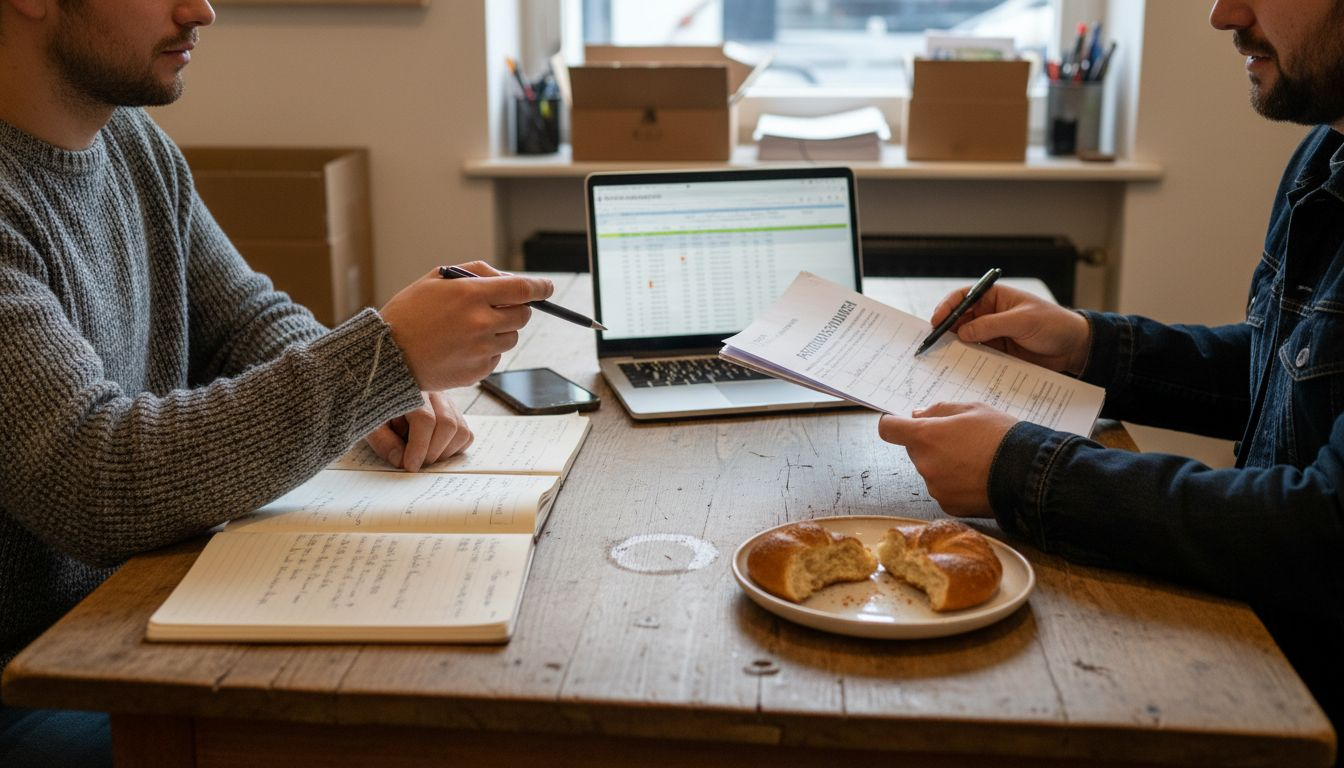 Unternehmerinnen und Unternehmer besprechen gemeinsam ihre SEO-Strategie.