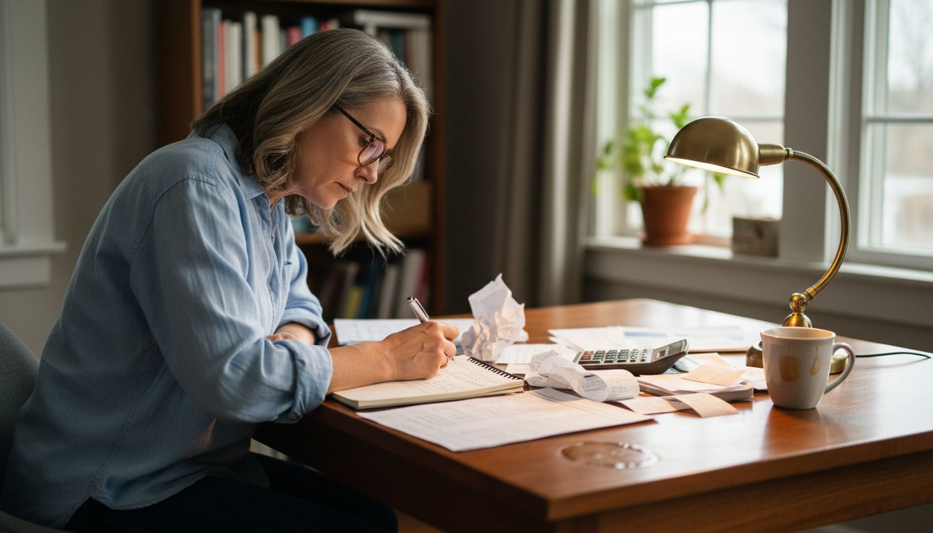 Owner budgeting with receipts and statements