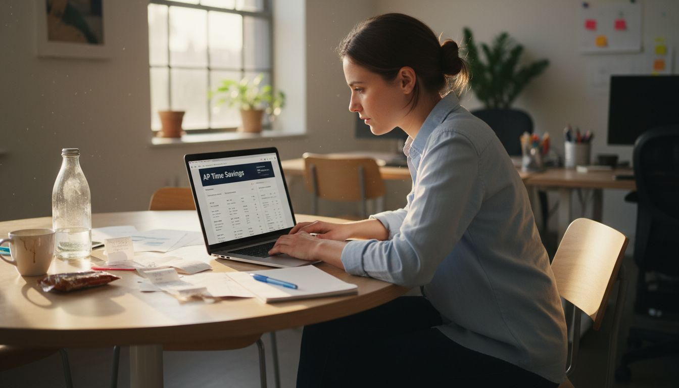 Digital invoice review in automation setting