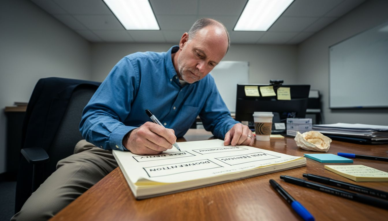 Bookkeeping compliance four pillars sketched