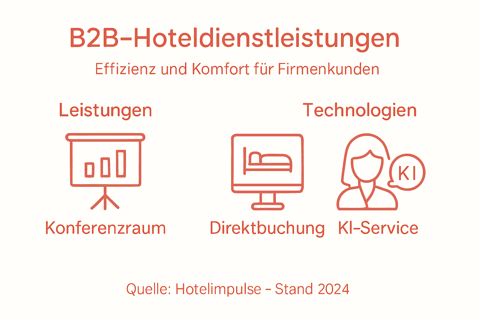 Übersicht zu aktuellen B2B-Lösungen und Technologien im Hotelleriebereich