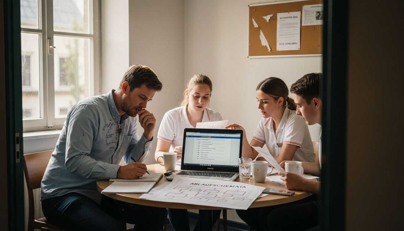 Das Hotelteam prüft gemeinsam die Abläufe und sucht nach Verbesserungsmöglichkeiten.