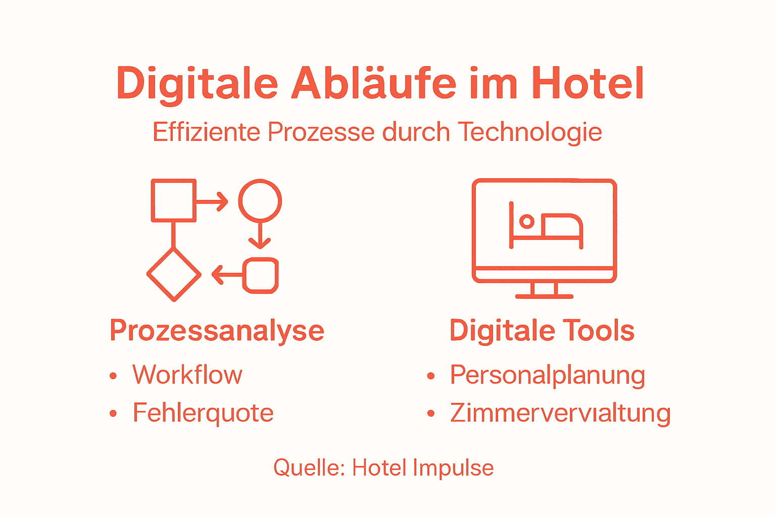 Übersicht moderner Technologien und digitaler Tools für die Hotellerie