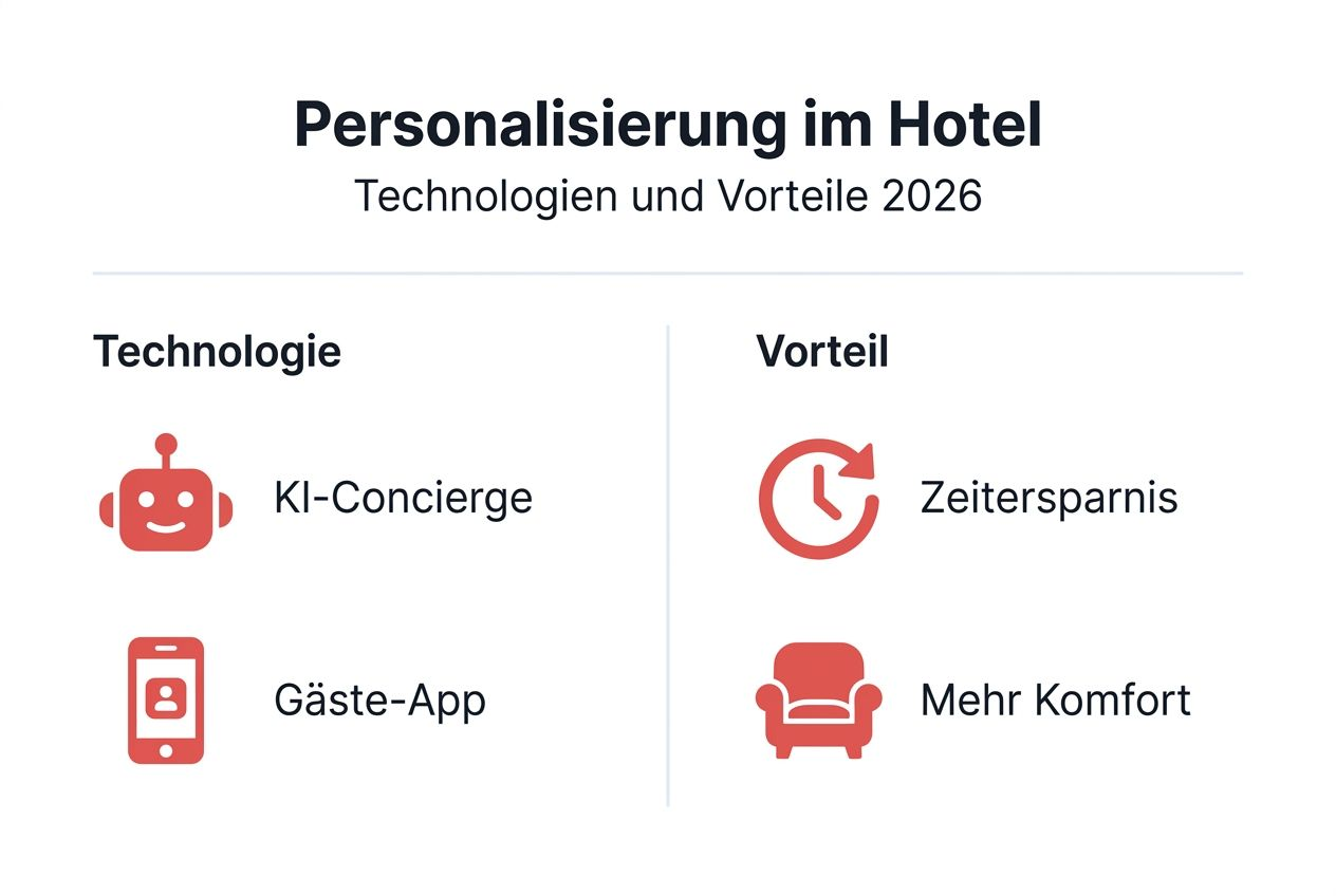 Übersicht: Wie moderne Technologien die individuelle Gästebetreuung im Hotel verbessern