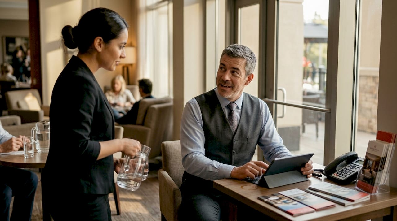 Das Hotel setzt auf einen hybriden Gästeservice und kombiniert persönliche Betreuung vor Ort mit digitalen Angeboten.