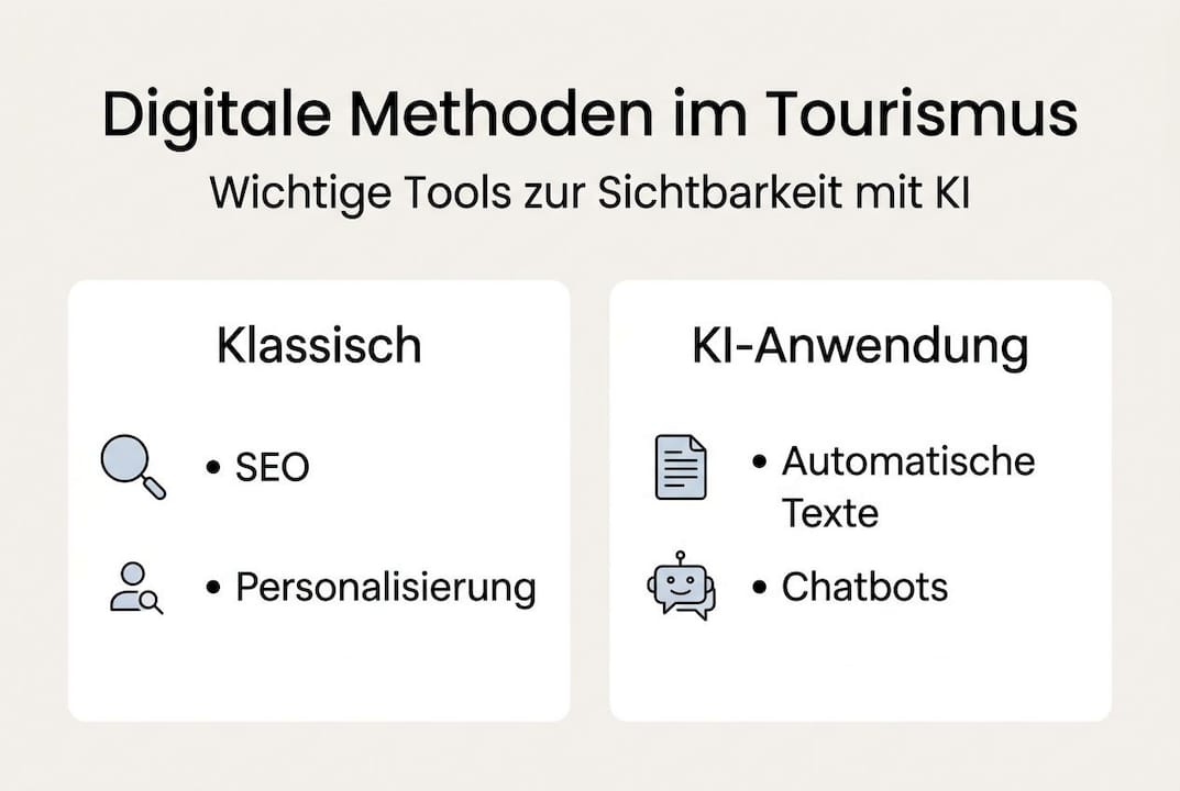 Übersicht moderner Digitalisierungslösungen im Tourismus