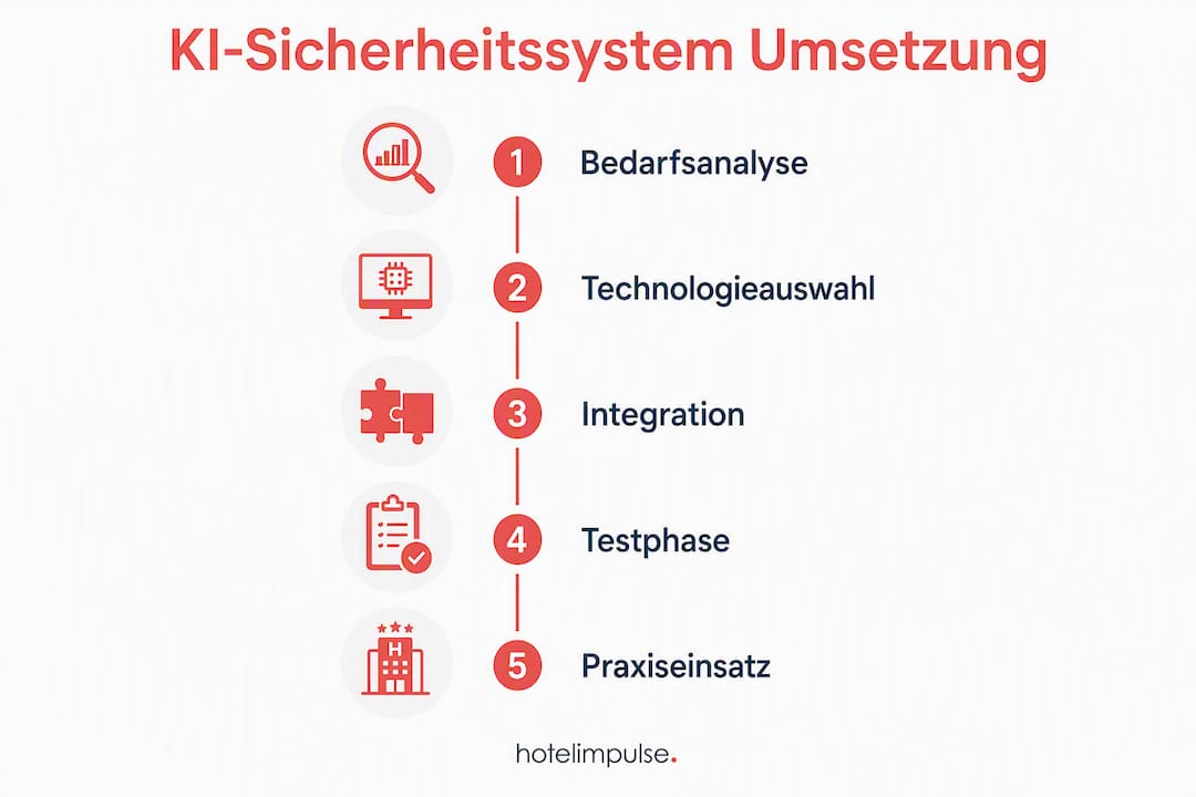 Schritt-für-Schritt-Übersicht: So führen Sie ein KI-Sicherheitssystem erfolgreich ein