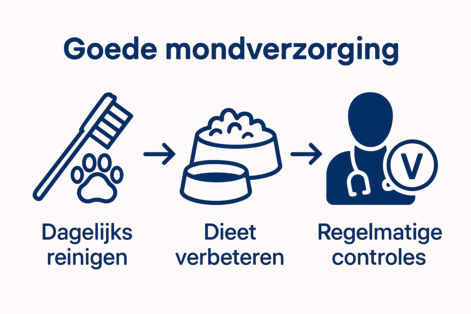 Stappenplan voor een frisse hondenadem