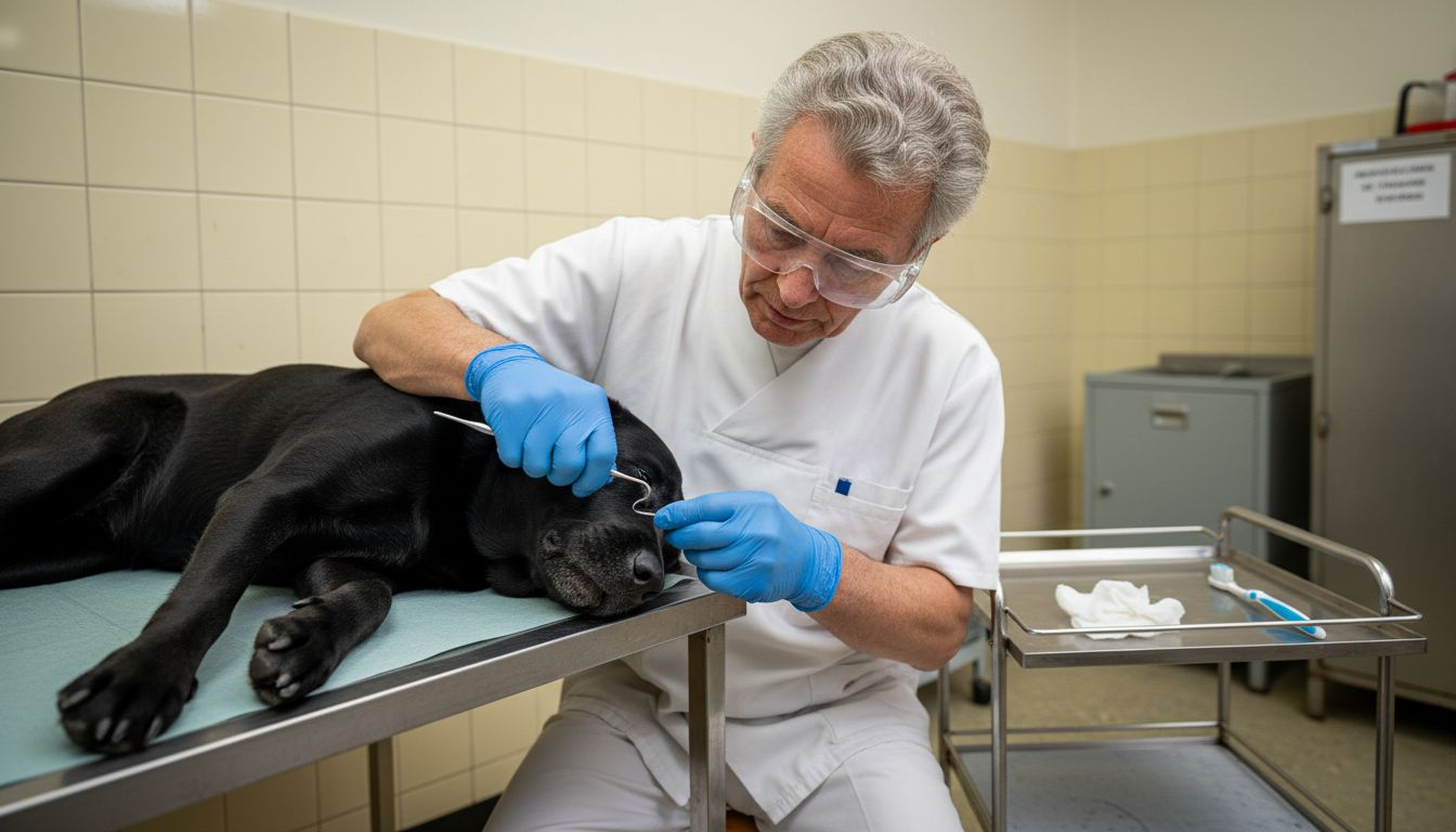 Tandsteen bij je hond zelf verwijderen
