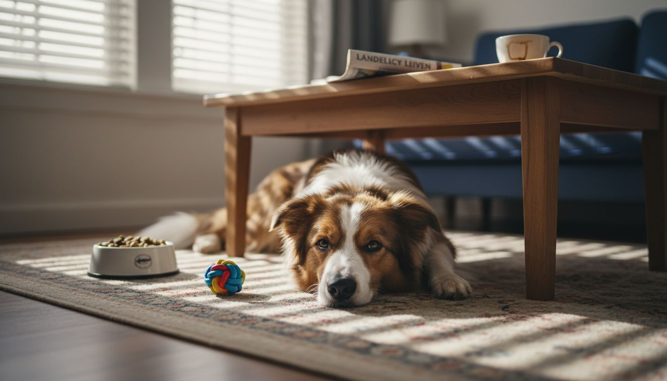 Een hond kan laten merken dat hij last heeft van zijn gebit.