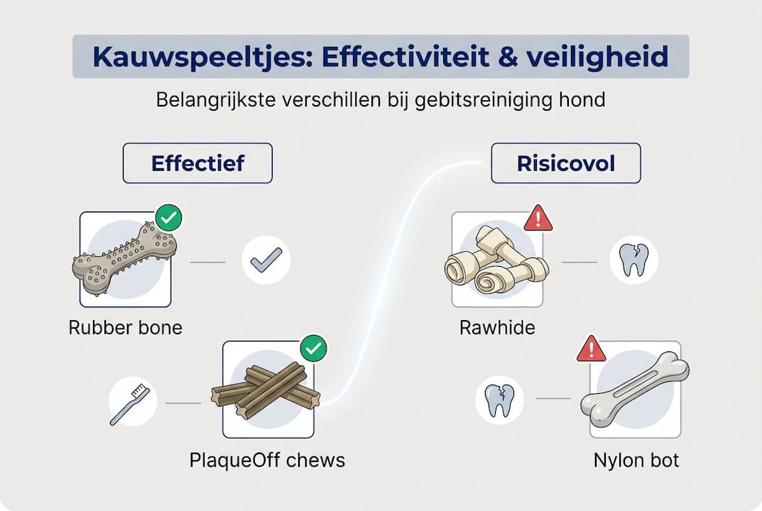 Infografik: Wie effektiv und sicher sind Kauspielzeuge?
