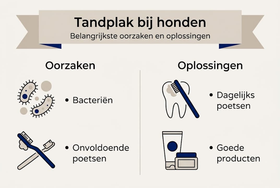 Overzicht: waarom honden tandplak krijgen en wat je eraan kunt doen