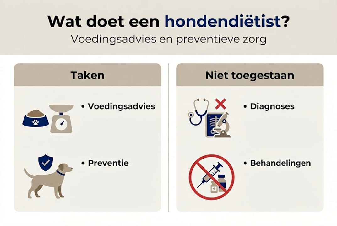 Infographic: wat doet een hondenvoedingsspecialist?