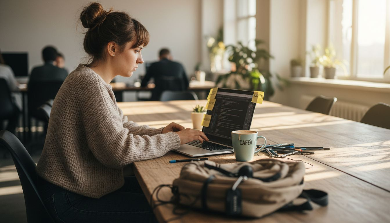 Testarea unui site web într-un birou cu atmosferă relaxată