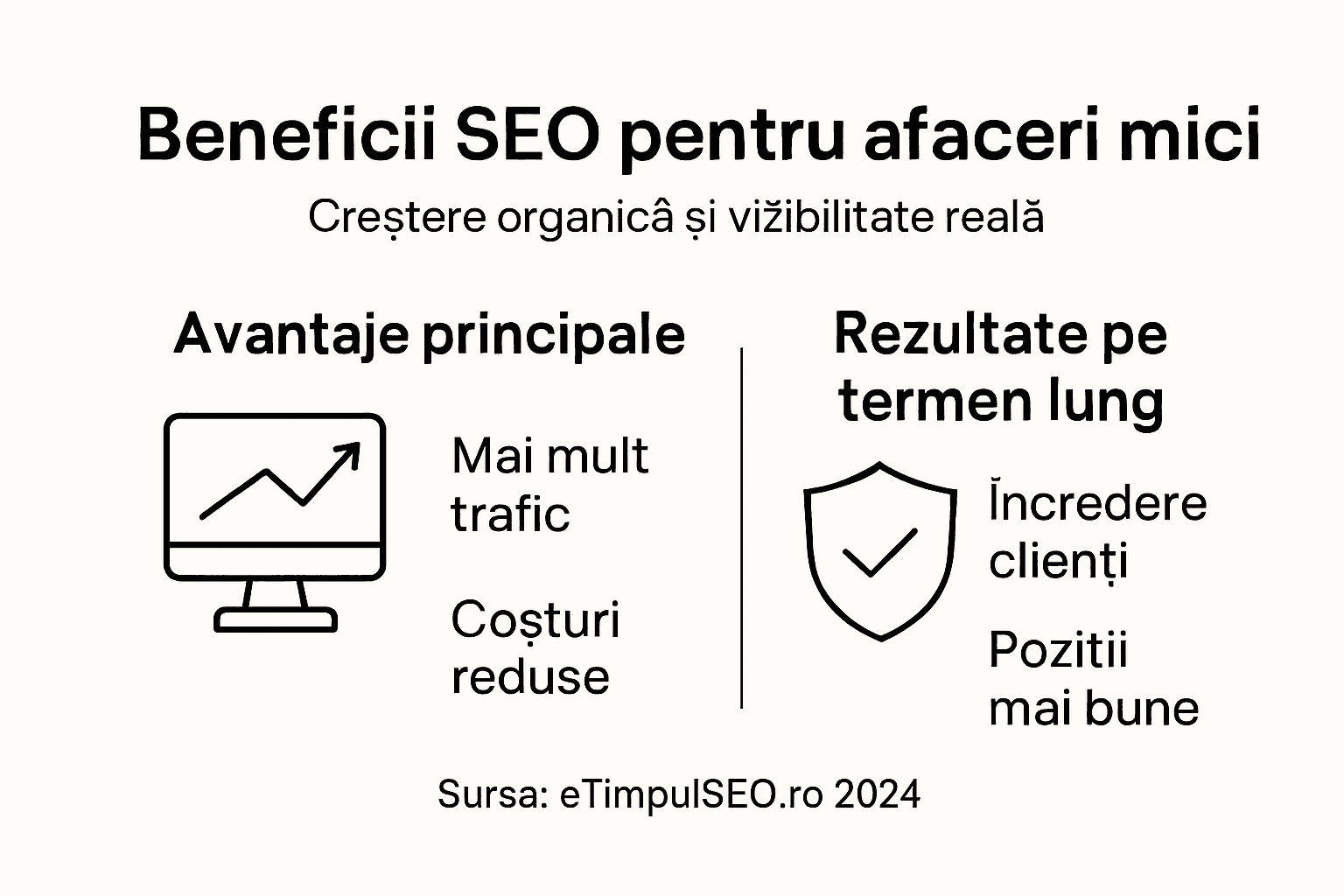 Infografic: Cum te poate ajuta SEO să-ți crești afacerea mică