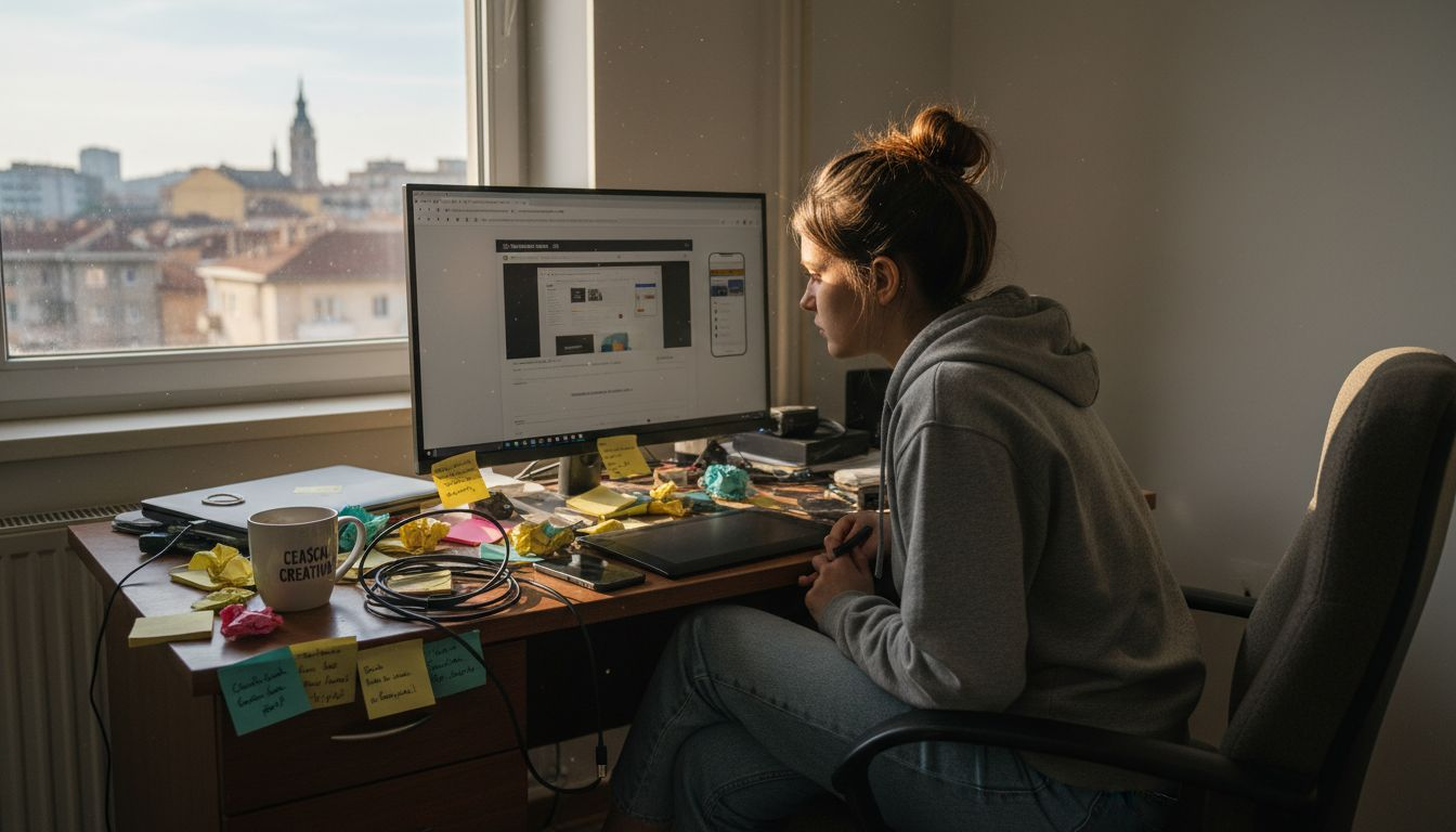Designer web care verifică dacă site-ul arată și funcționează bine pe telefon