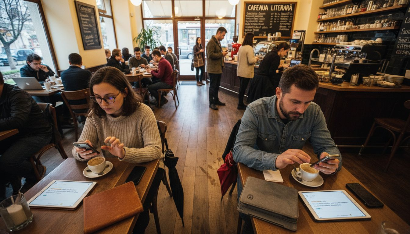 Oaspeții cafenelei își împărtășesc impresiile prin recenzii detaliate chiar aici, la fața locului.