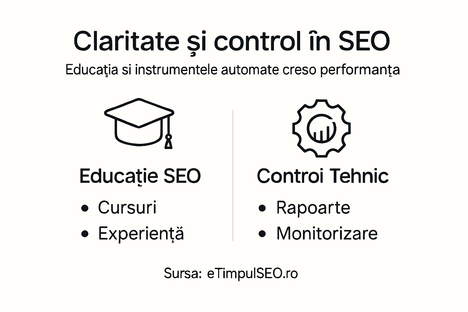 Partea educațională a SEO: Cum aduce claritate și control Infografic: cum să ai mai multă claritate și control în procesul de învățare SEO