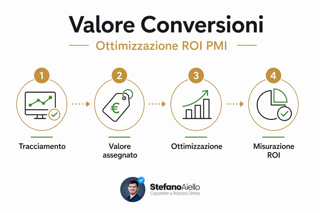 Google Ads per le PMI: acquisire clienti in modo misurabile 2 Infografica: come ottimizzare il valore delle conversioni su Google Ads