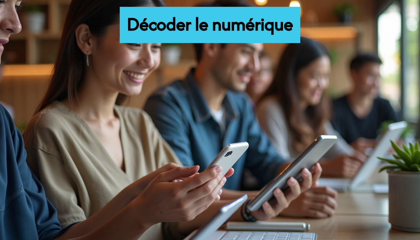 People engage with social media on devices