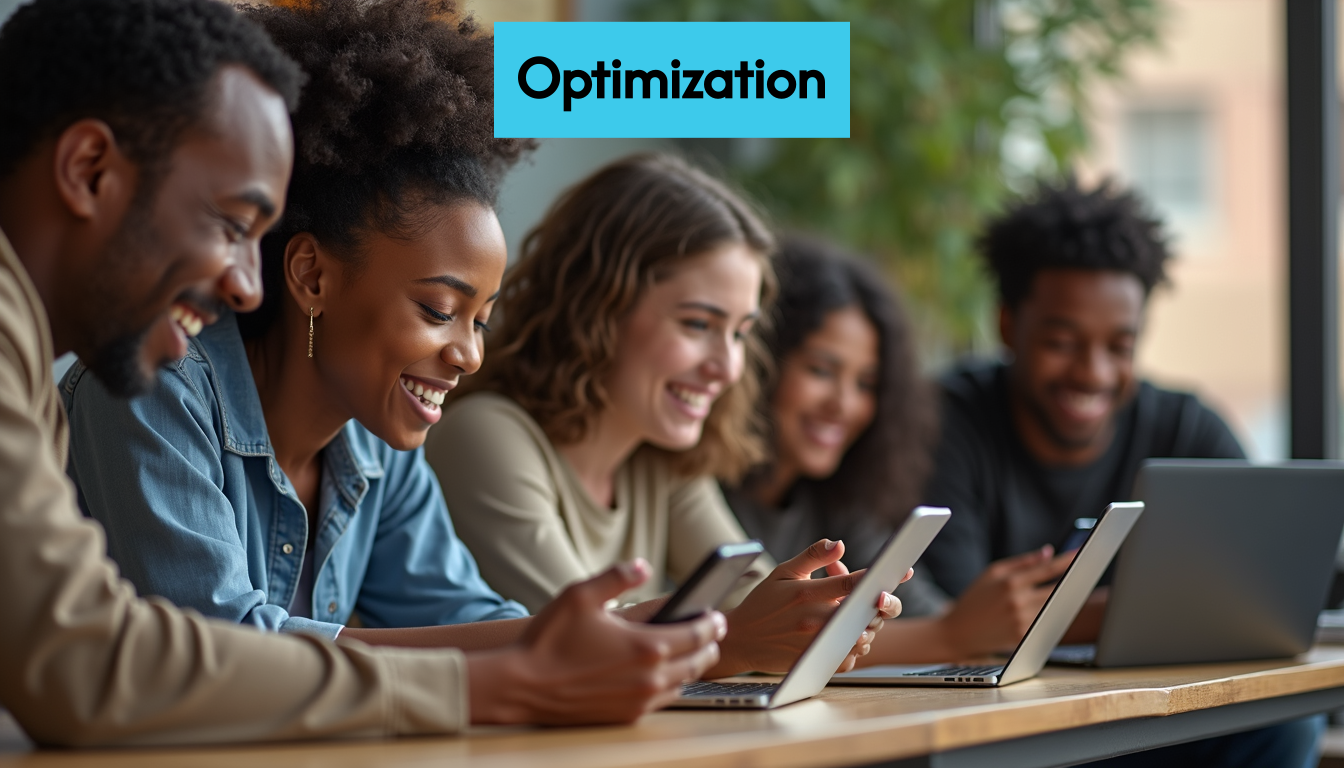 People engaging in online discussions.