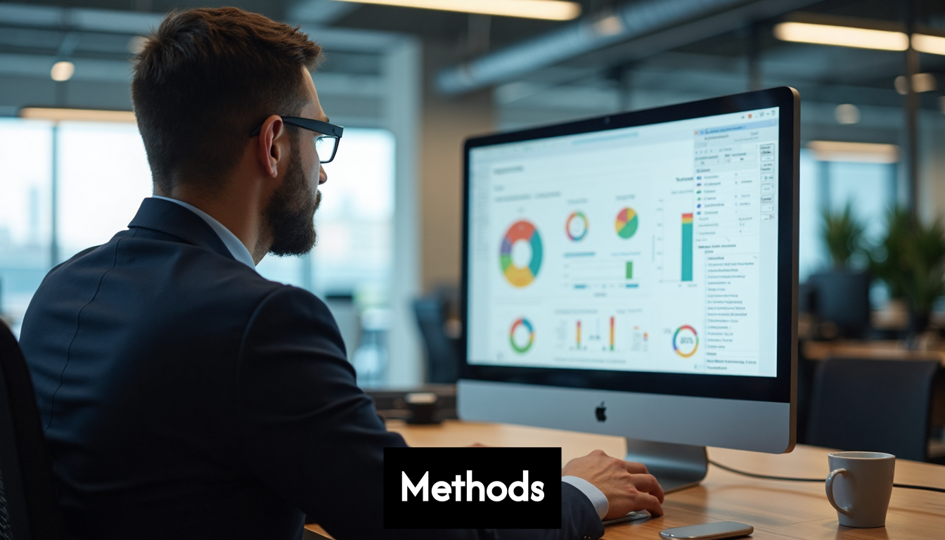 Person using computer for skills assessment.