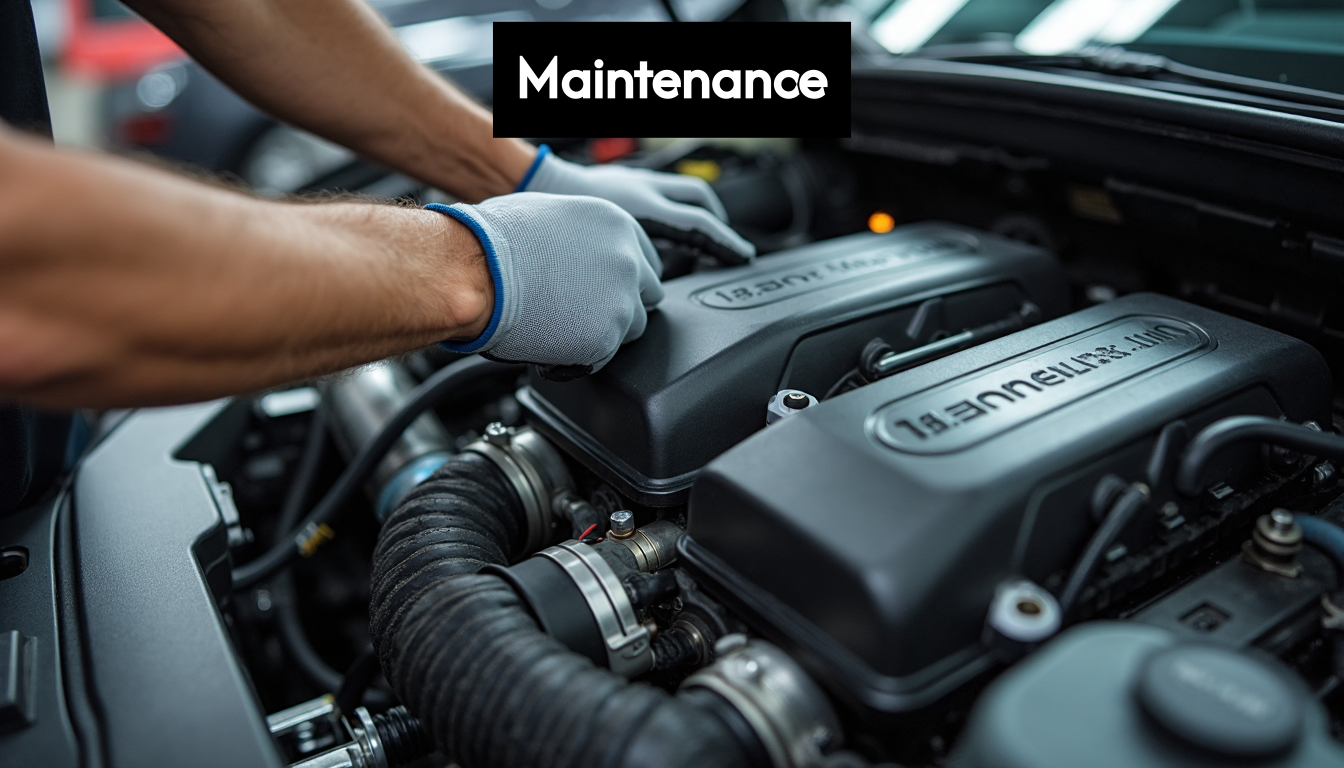 Preventative maintenance on car engine