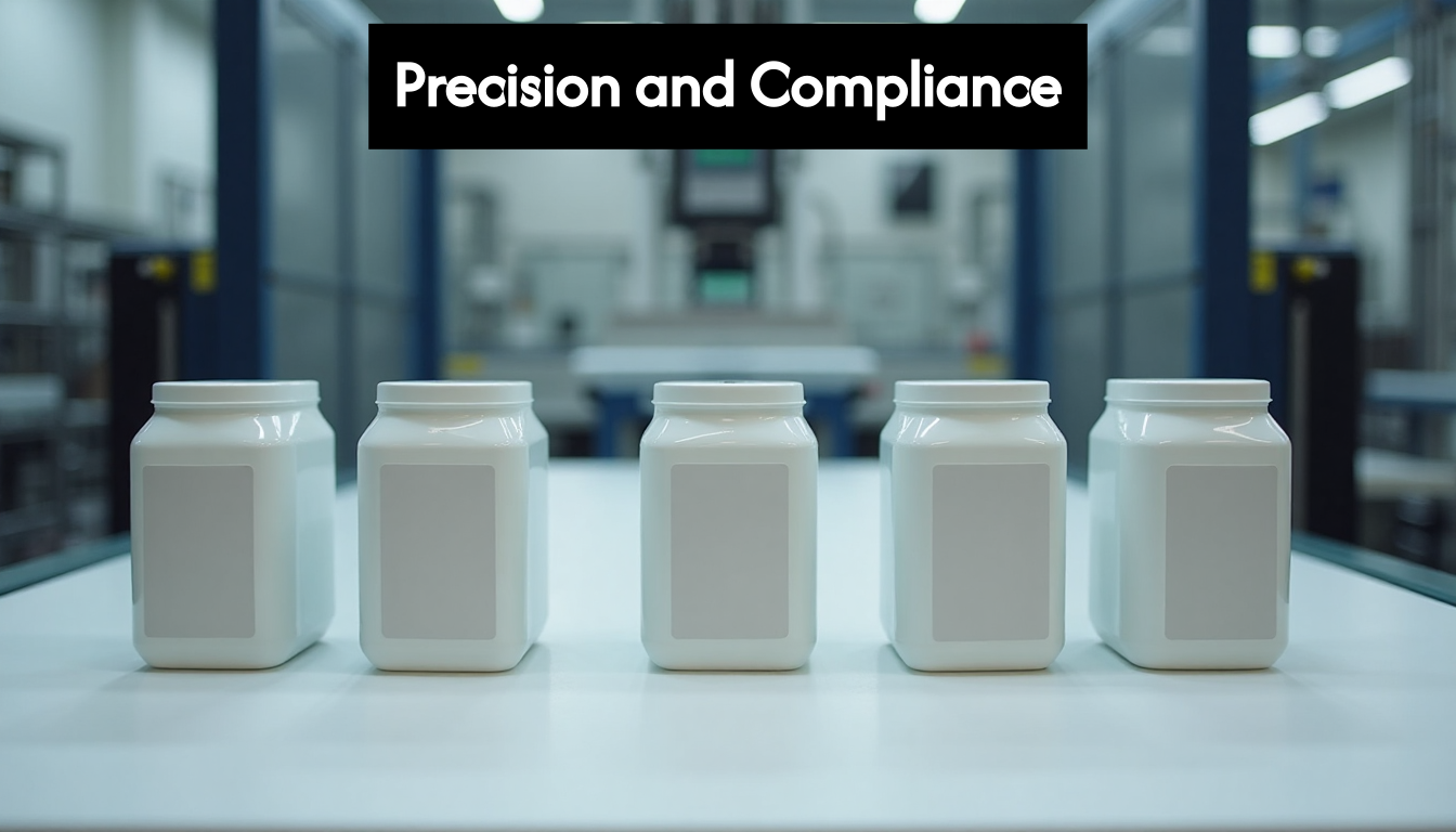 Products with consistently and accurately placed labels.