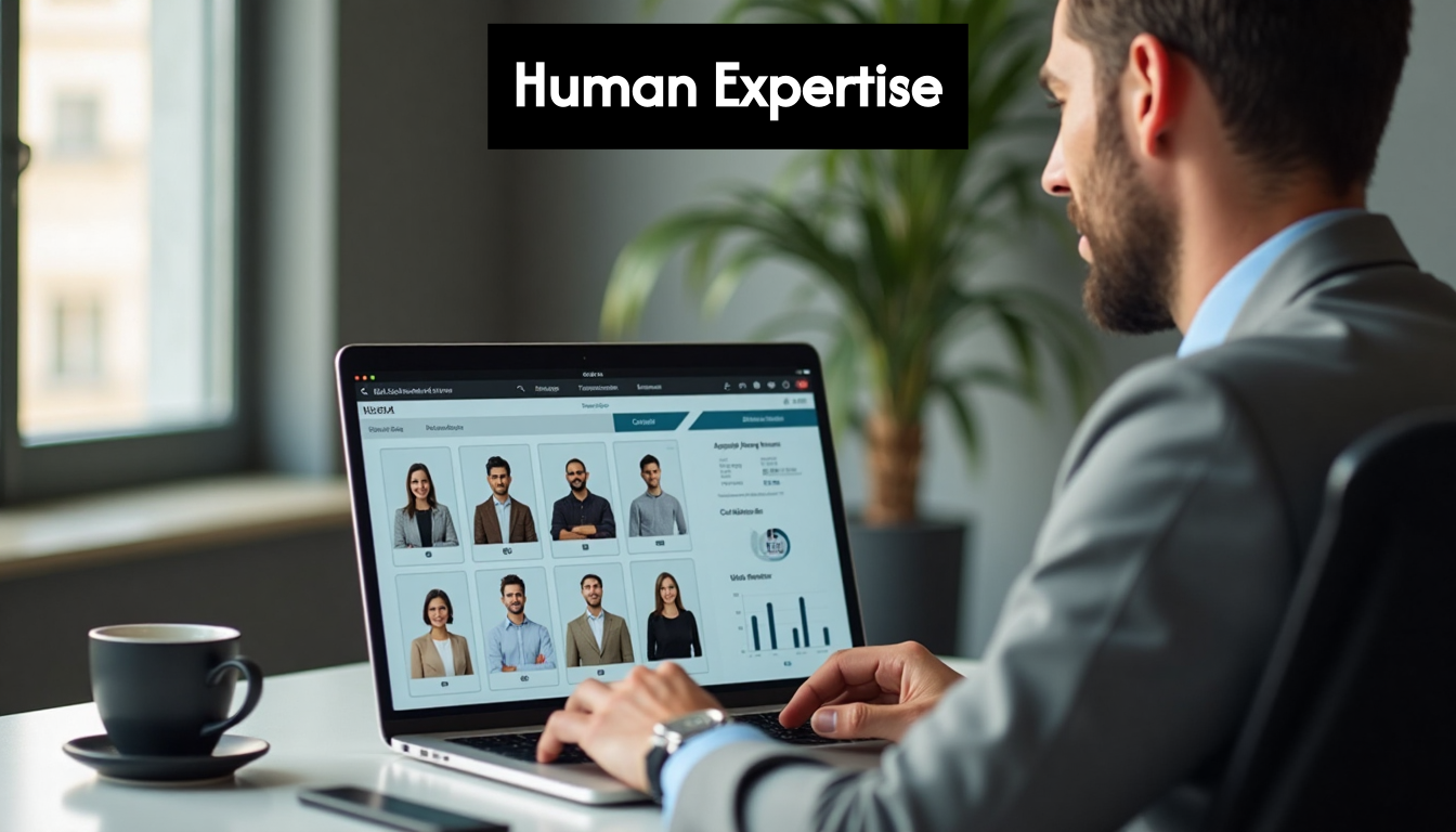 Recruiter uses AI software to review candidates