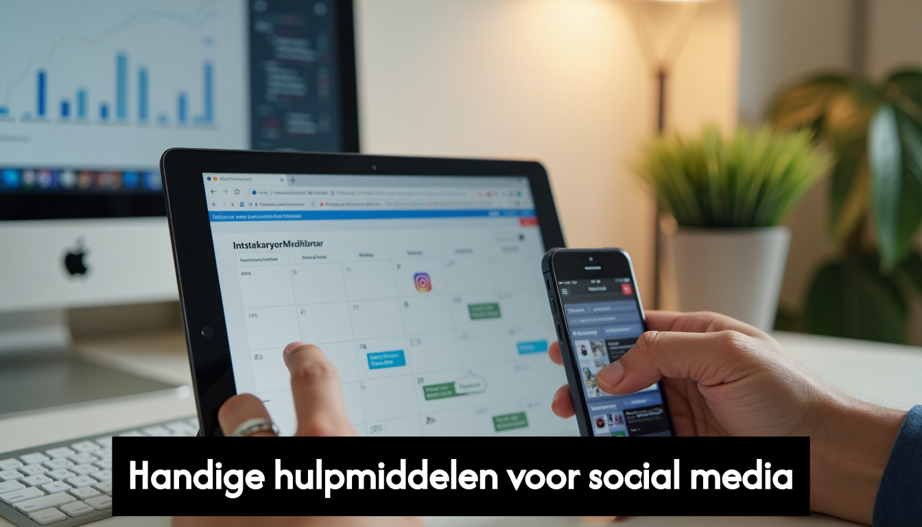 Scheduling posts on devices with Dutch interface