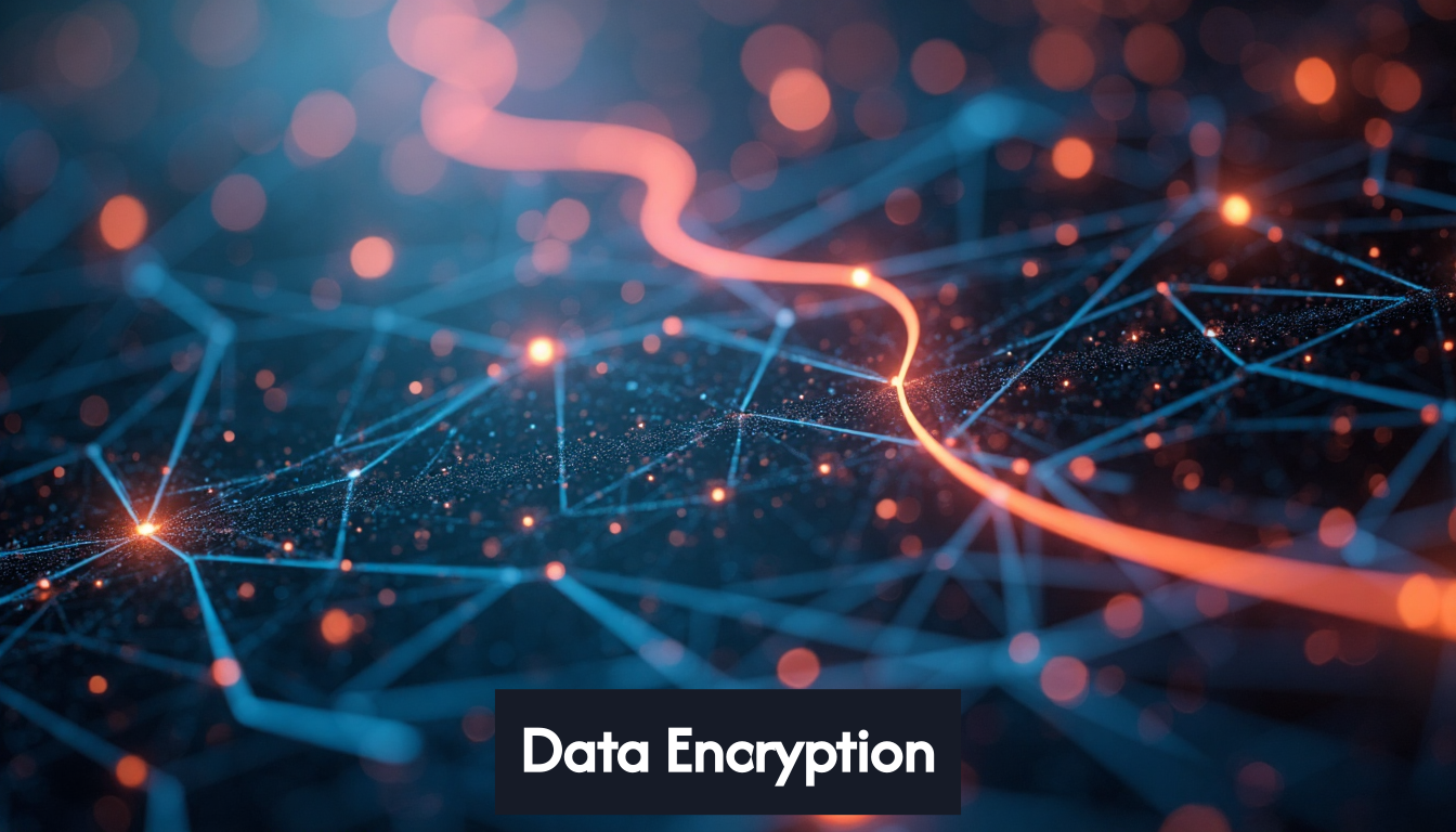 Secure data flowing through a digital network.