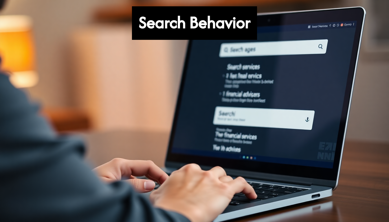 Search behavior of clients