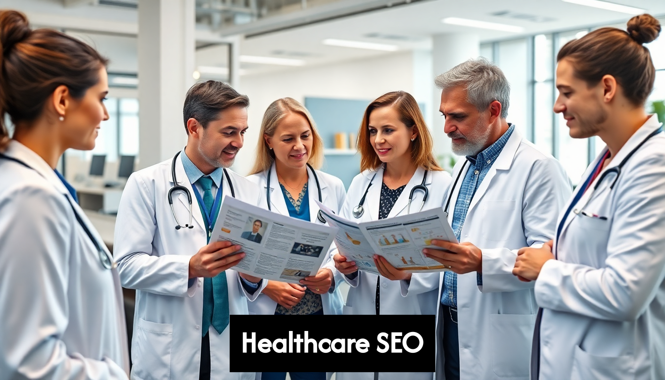 Healthcare providers discussing strategies