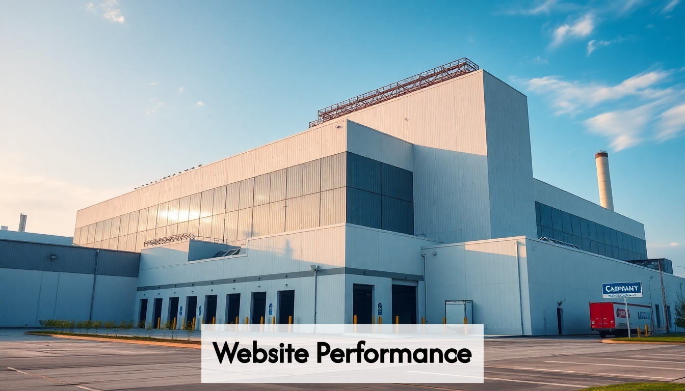 modern manufacturing facility