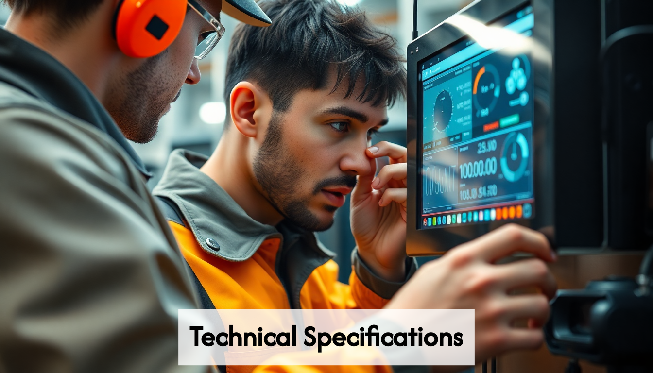 engineer adjusting machinery