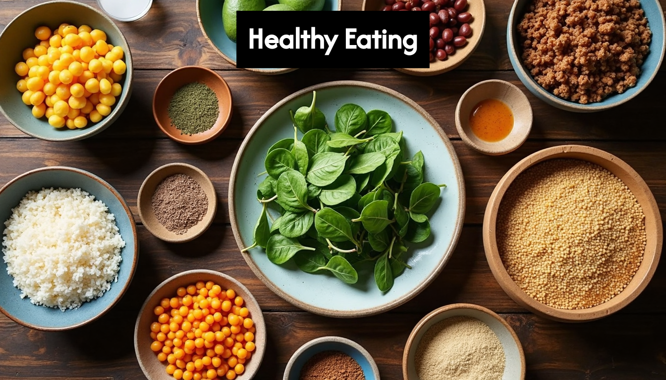 South African diabetic-friendly meal table spread