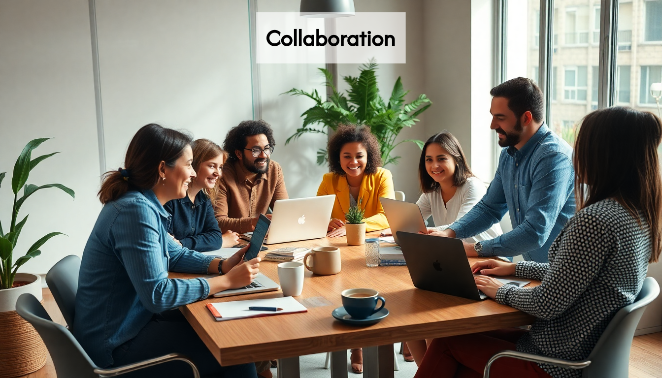 Team meeting discussing security questionnaires