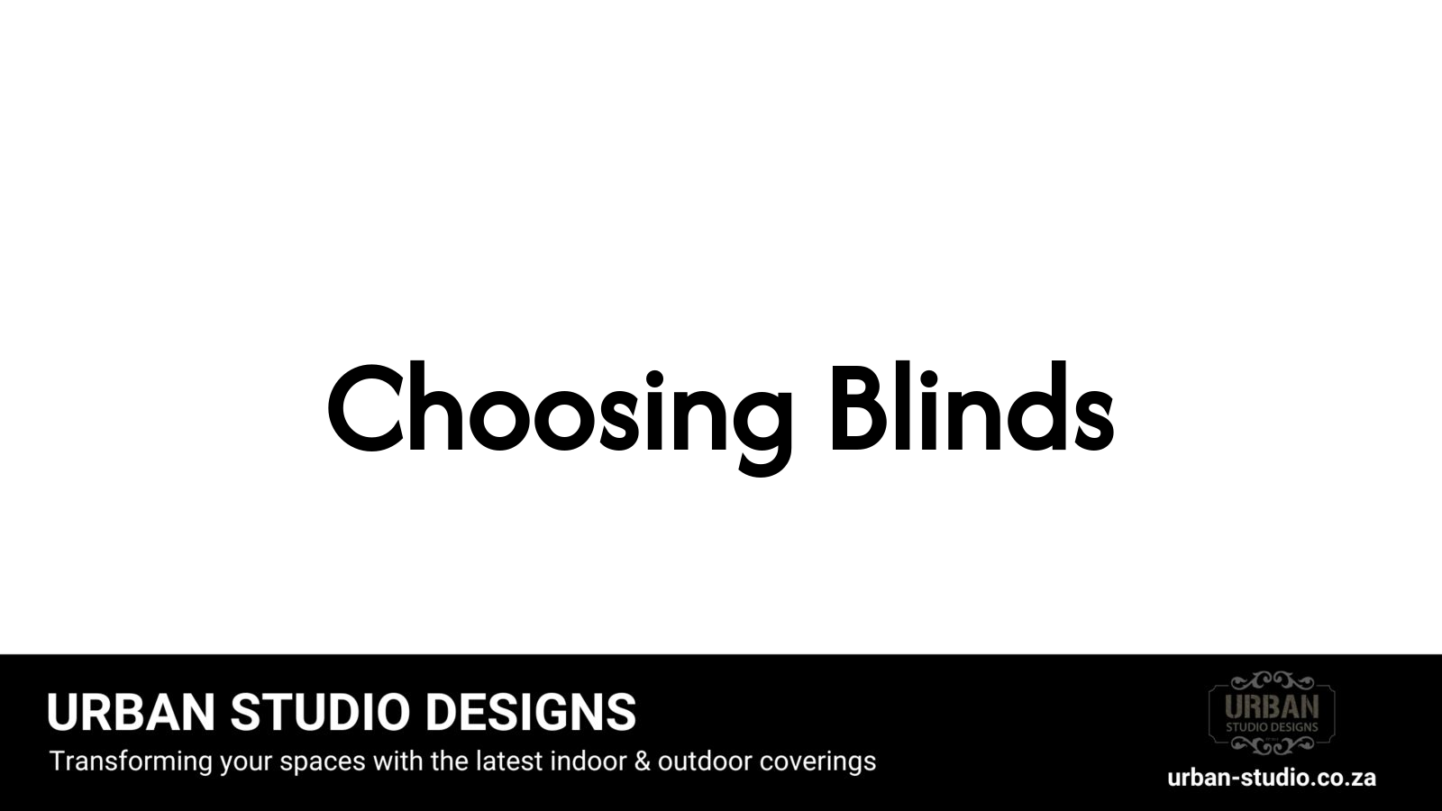 Stylish blinds in a modern living room.