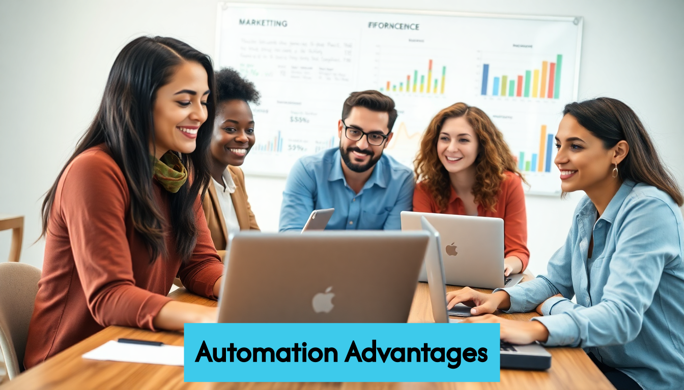 Reunión de equipo sobre automatización