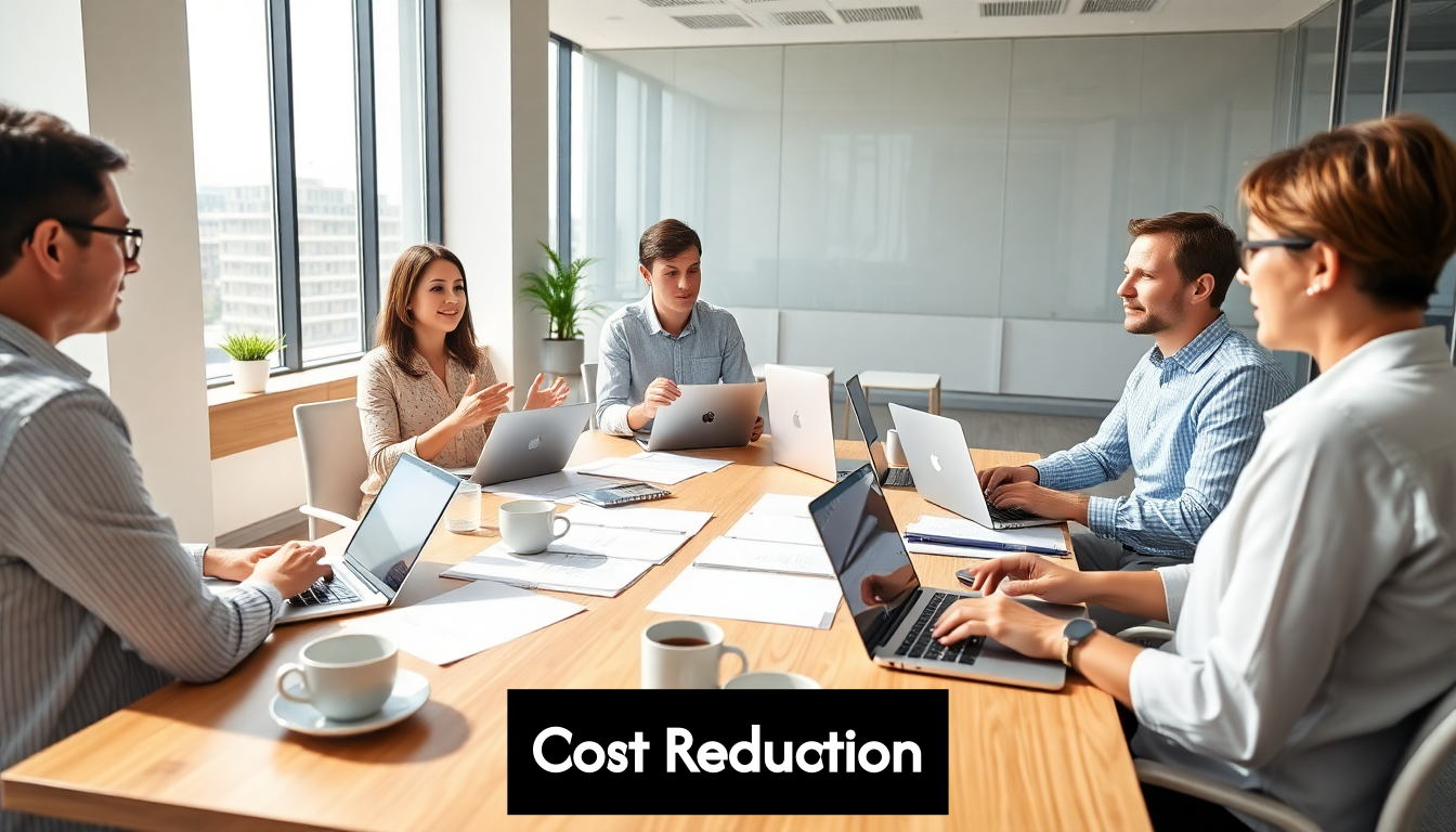 Team planning labelling cost strategies in office