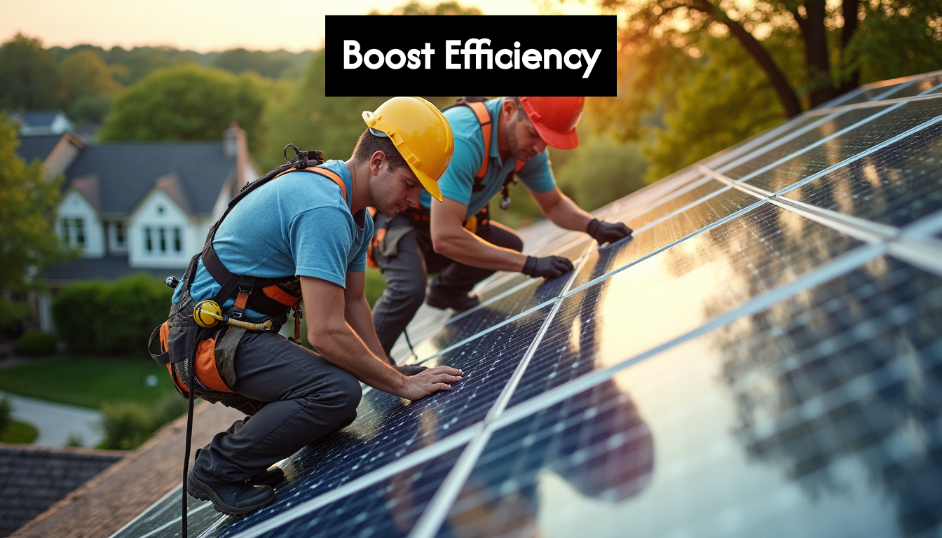 installing solar panels in Illinois will boost your homes energy efficiency