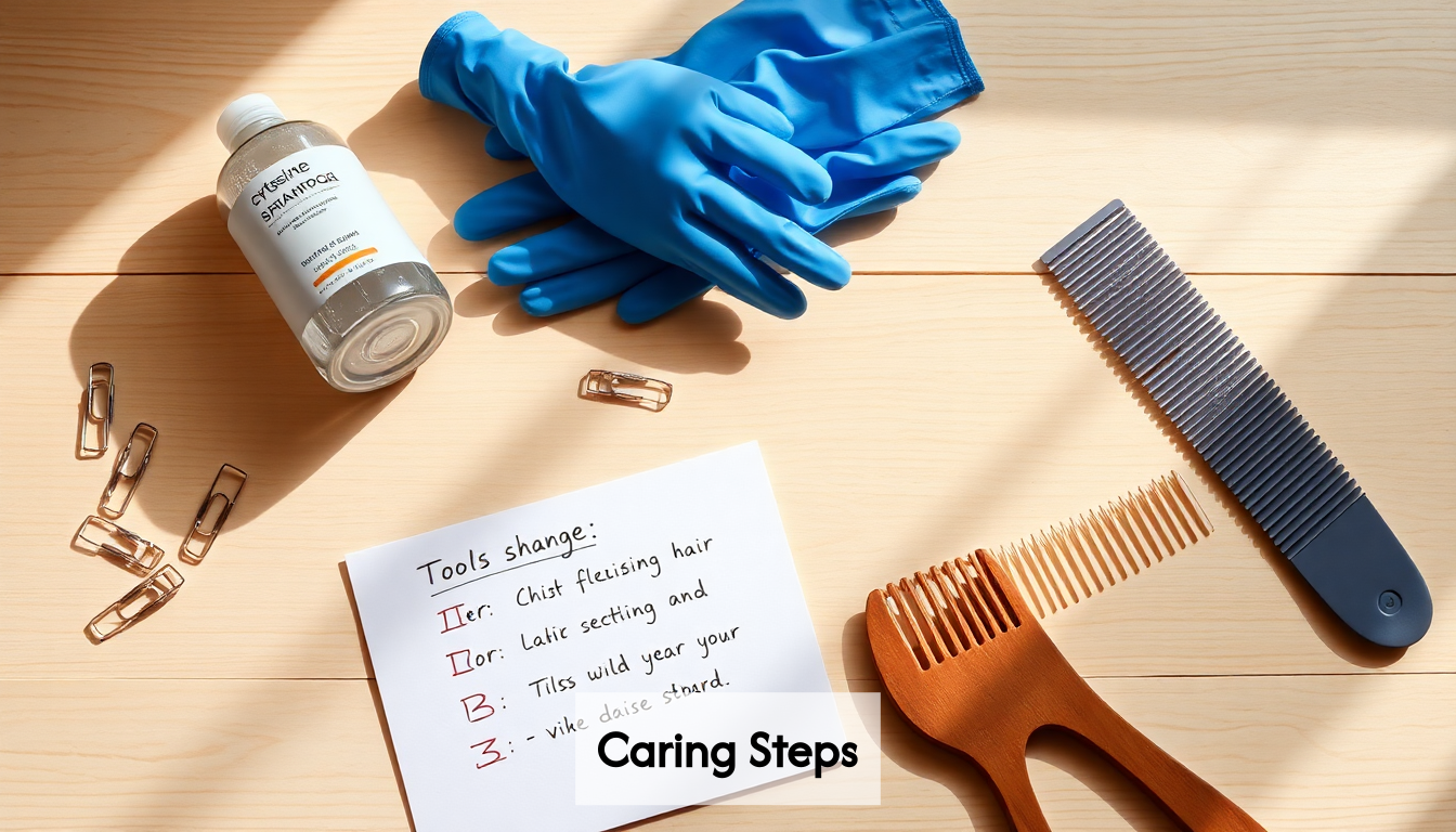 Tools for hair treatment